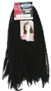 AFRO Natural Royal Silk  Marley braids / Afro twist braid-Crochet braids schwarz 1B